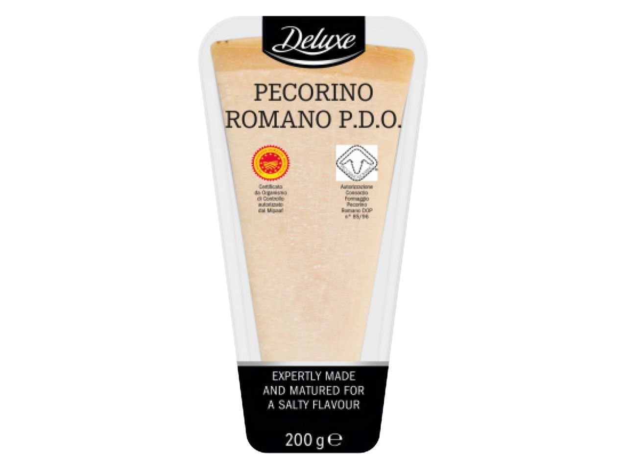 Deluxe Pecorino Romano P.D.O. siers 200g iepakojumā