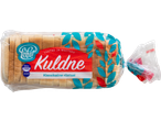 LEIBUR Kuldne klassikaline viilutatud röstsai lehedisainiga pakendis.