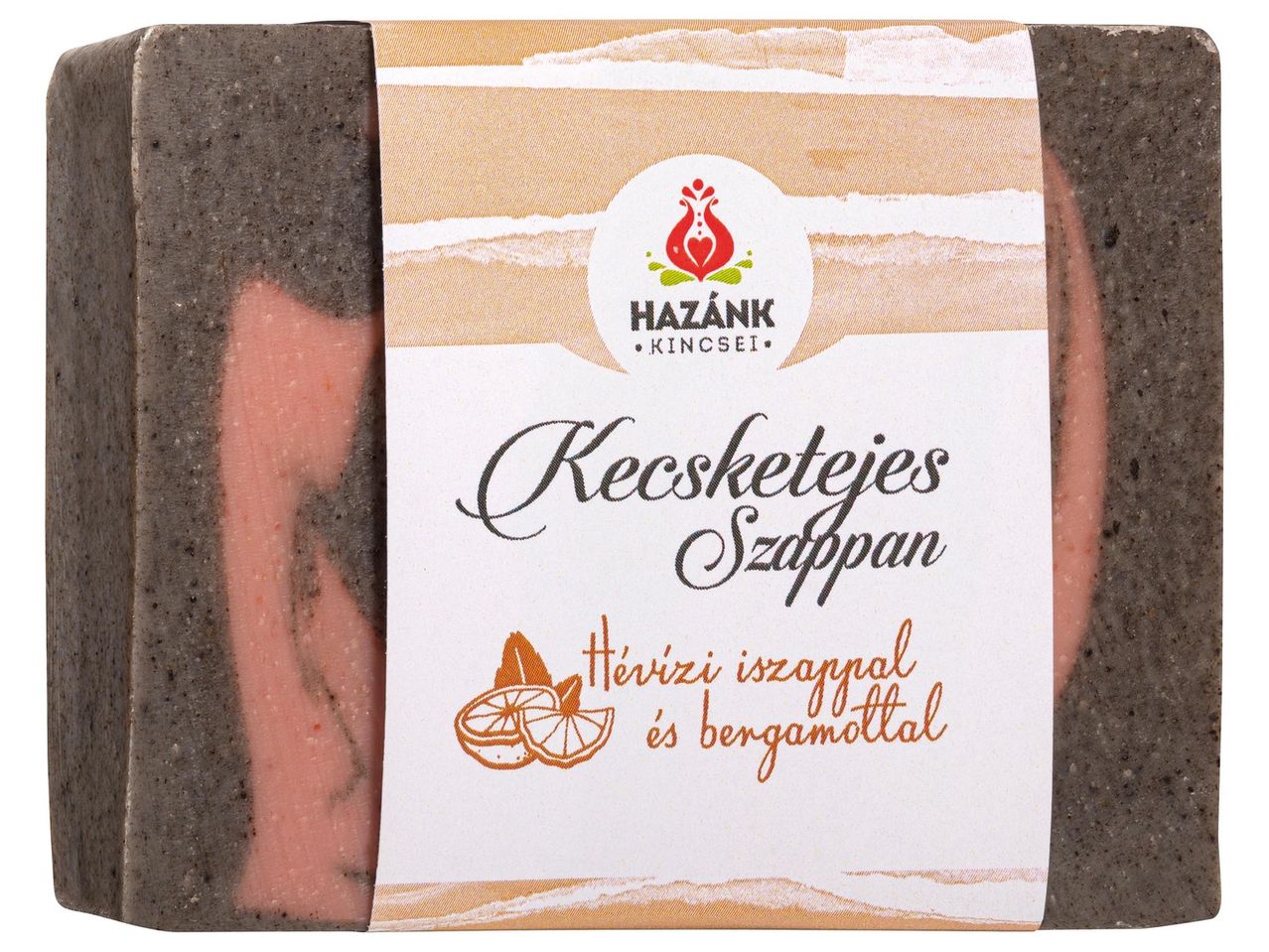 Hazánk Kincssei szappan: levendula és bergamott.