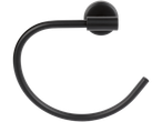 Accesorii de baie Livarno Home: inel negru pentru prosoape.