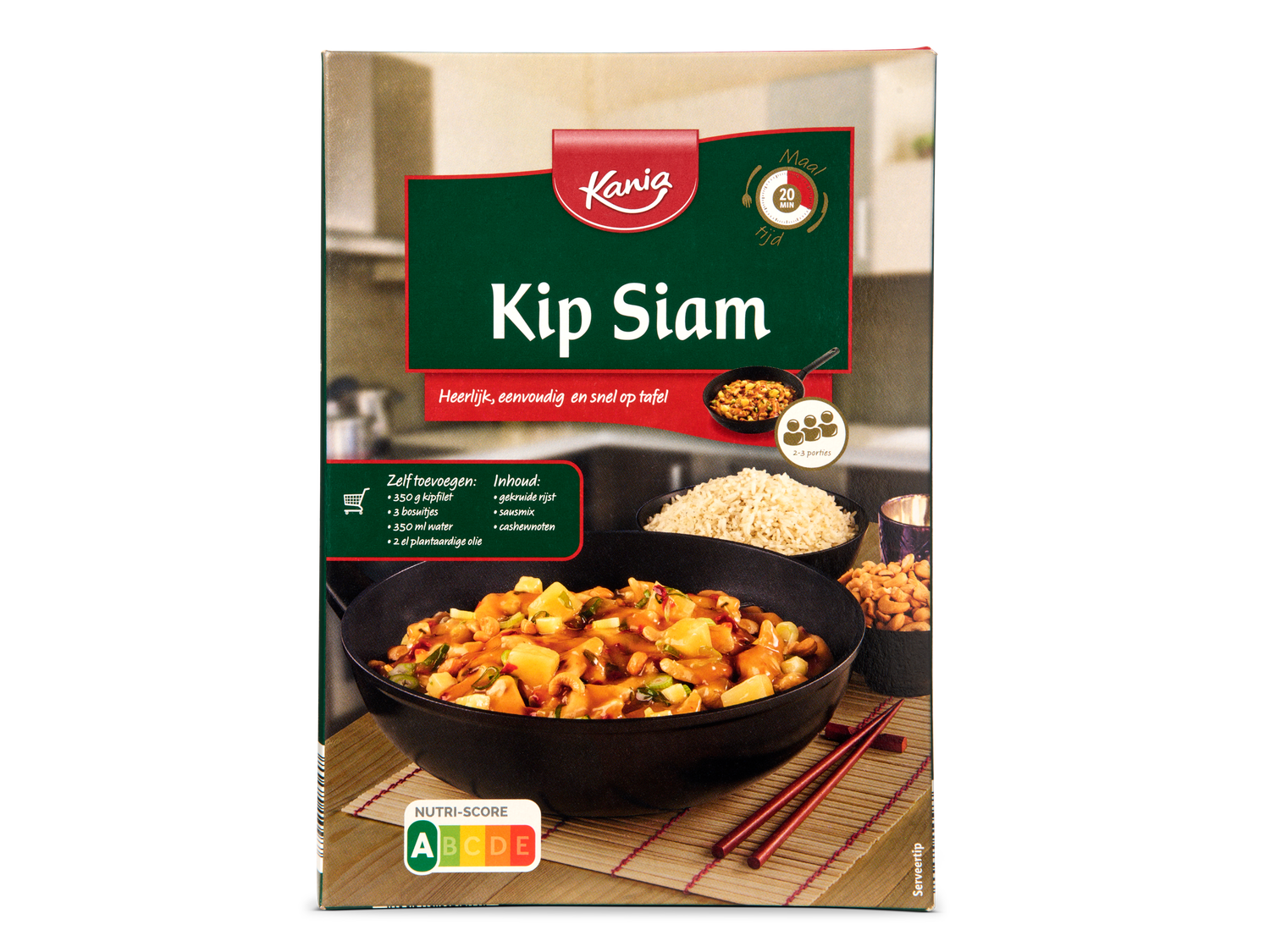 Maaltijdpakket Thaise kip siam