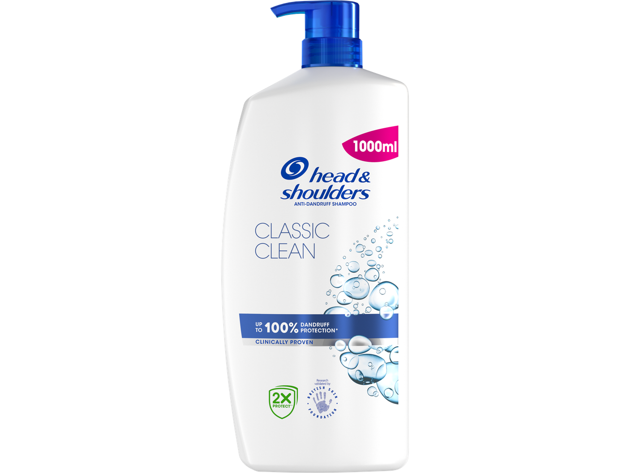 Head & Shoulders Classic Clean Anti-Dandruff Shampoo (1000ml)