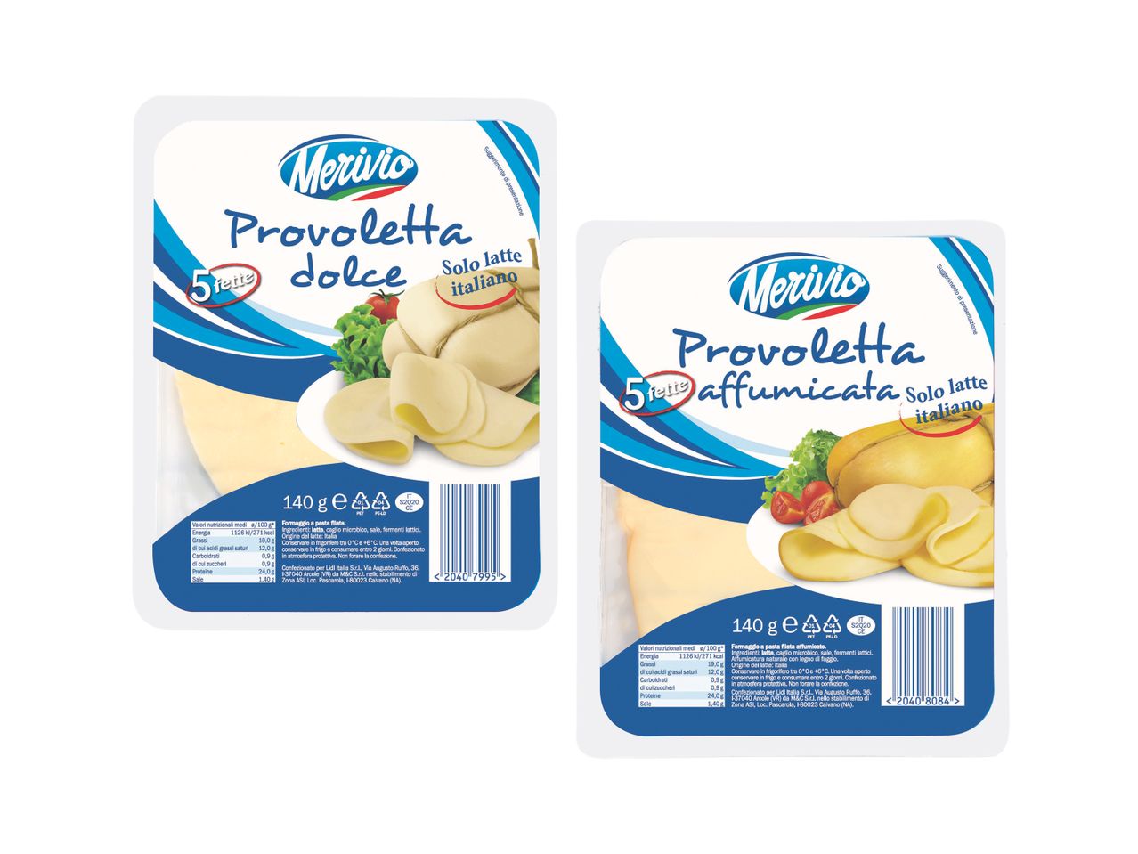 Go to full screen view: Provola Cheese sliced - Image 1