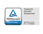 TÜV Rheinland Certified: Ελεγμένο για επιβλαβείς ουσίες, ID 1111254241