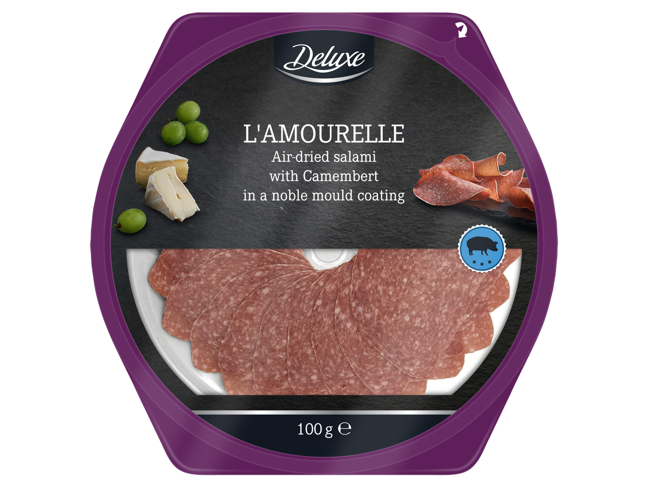 Salam L'Amourelle Deluxe cu Camembert.