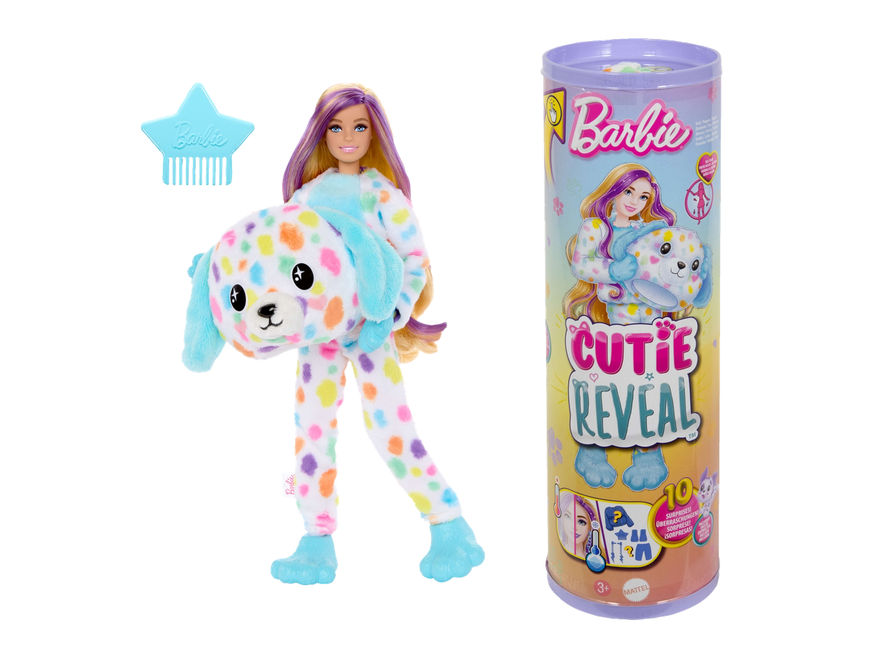 MATTEL® Lalka Barbie z serii Cutie Reveal Słodkie Stylizacje