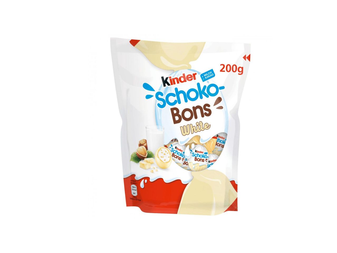 Įjungti viso ekrano vaizdą: „Schoko Bons White“ saldainiai – vaizdas 1