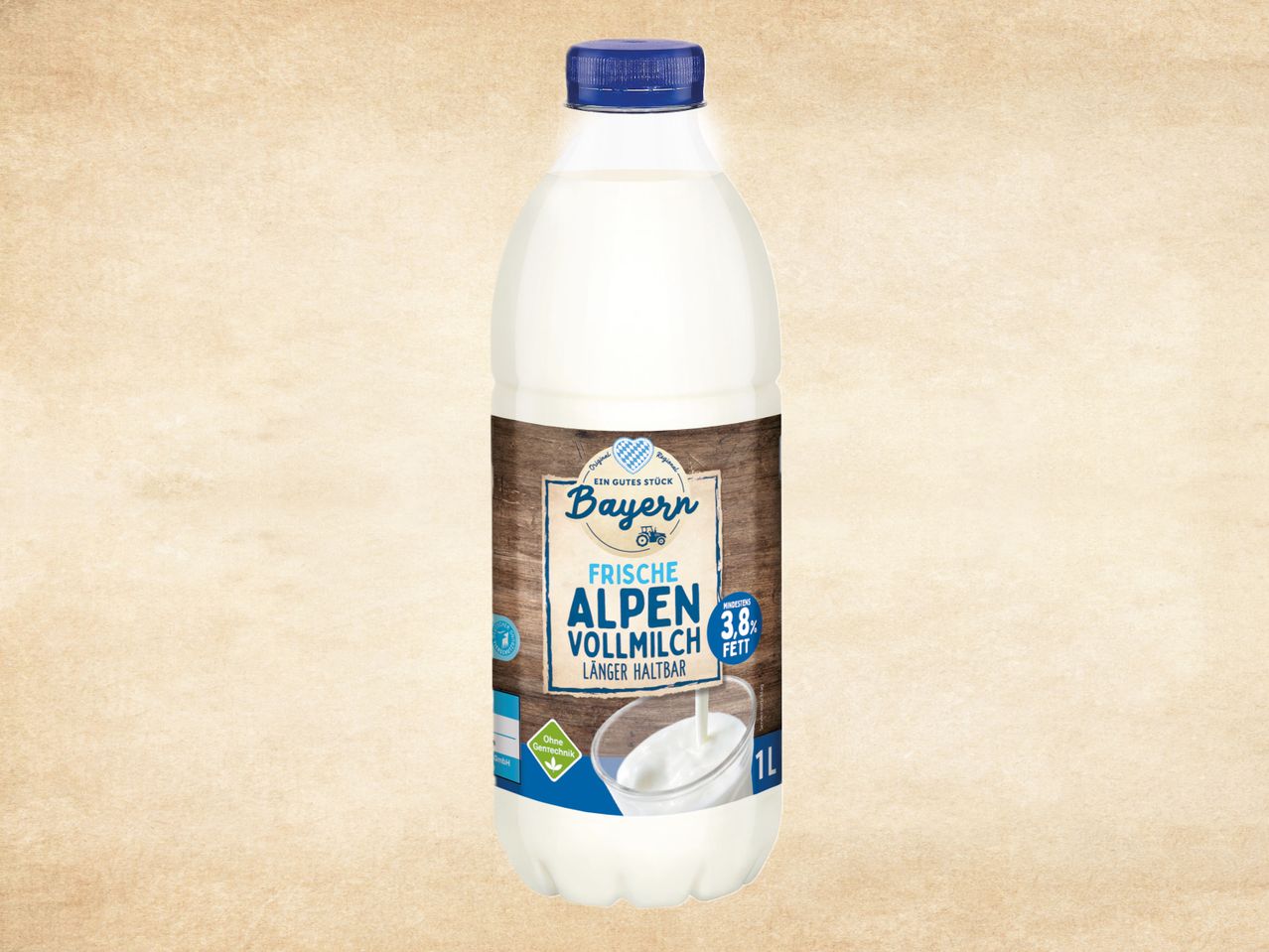 Gehe zu Vollbildansicht: Frische Alpenvollmilch 3,8% - Bild 1