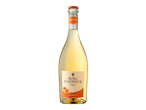 O sticlă de cocktail aromatizat Burg Schöneck FruitySecco Mango.