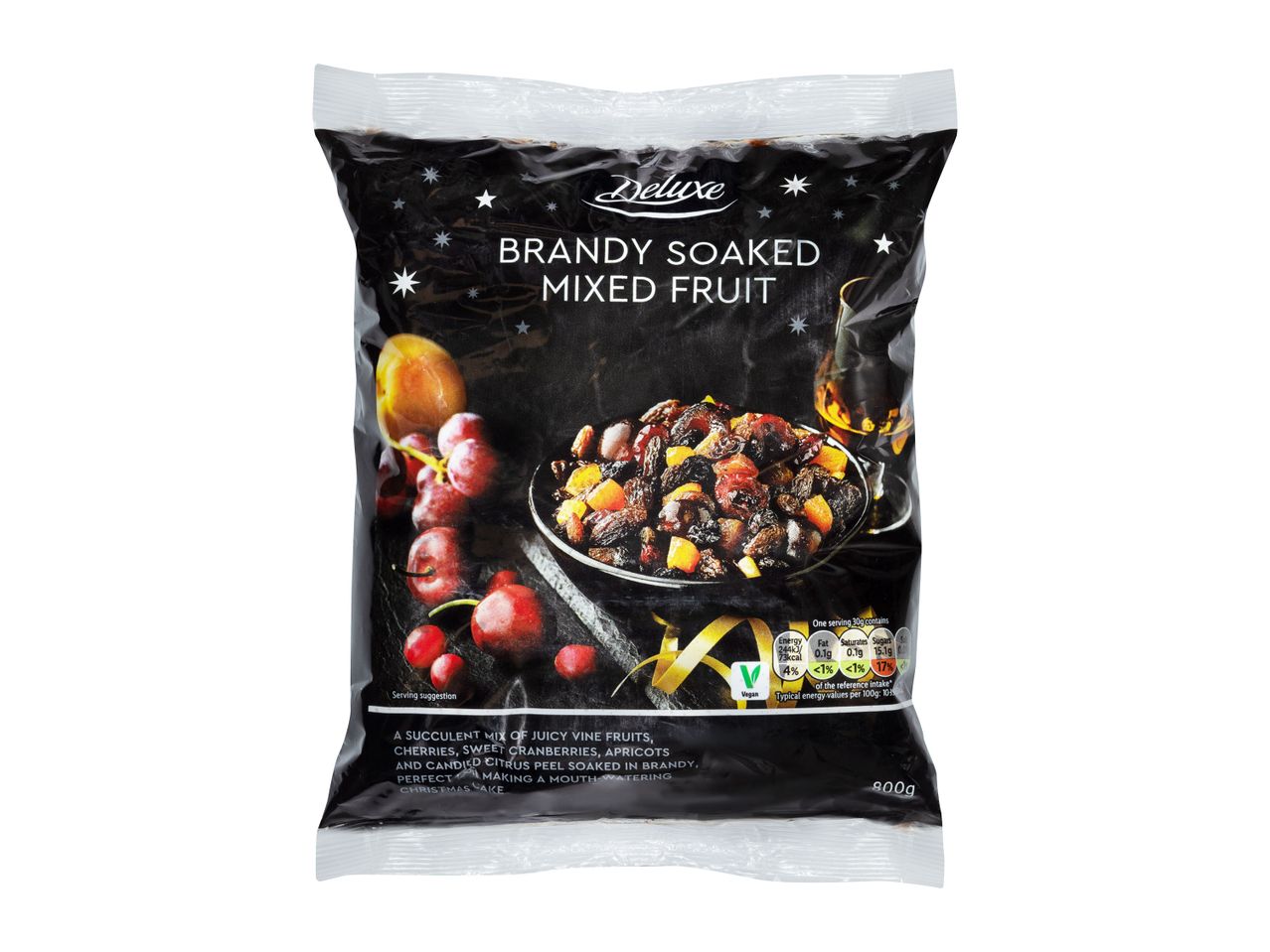 Go to full screen view: Deluxe Brandy Soaked Mixed Fruit - Image 1