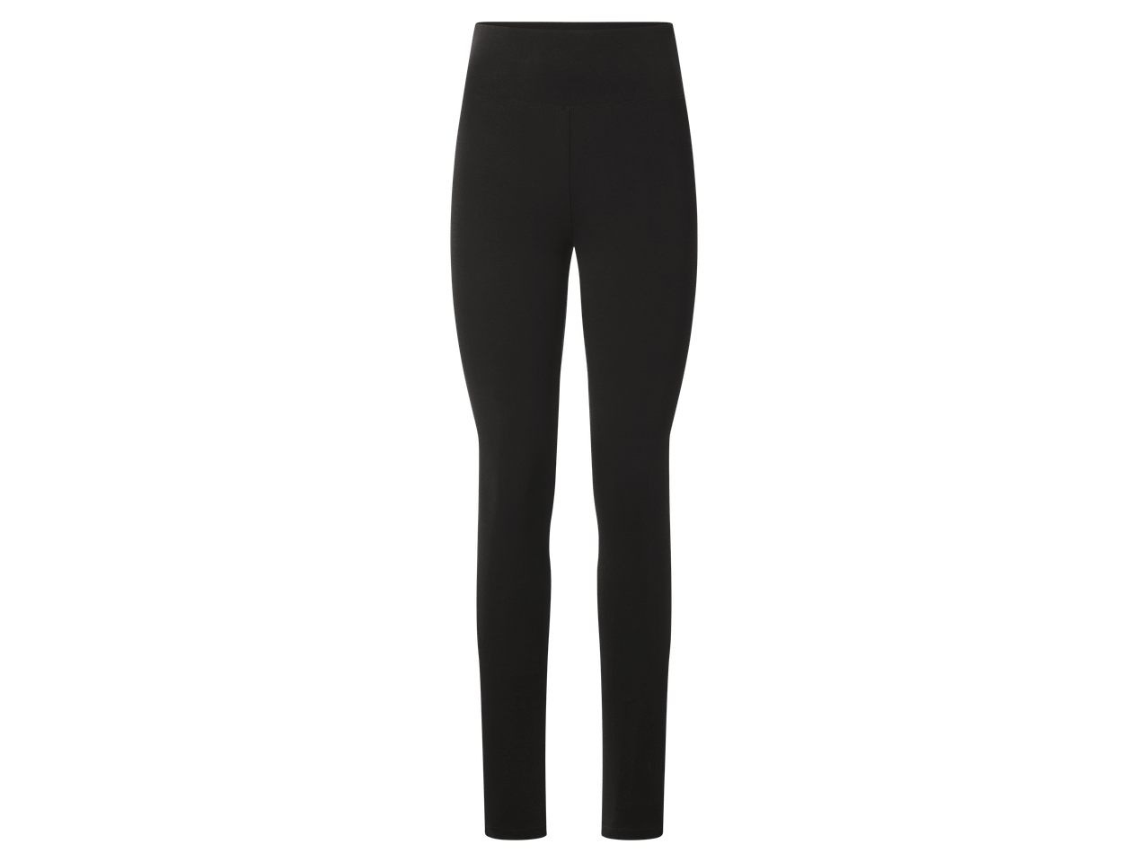 Fekete női leggings magas derékkal