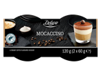 Deluxe Mocaccino kreminis desertas su kavos skoniu, 120 g (2 x 60 g).