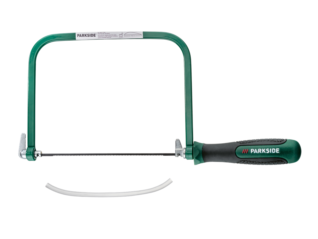 Parkside vibusaag puidule, 165 mm tera, koos kaitsevoolikuga.