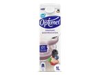 Witte pak yoghurt met bosvruchten, 0% vet en geen toegevoegde suiker, 1 liter.