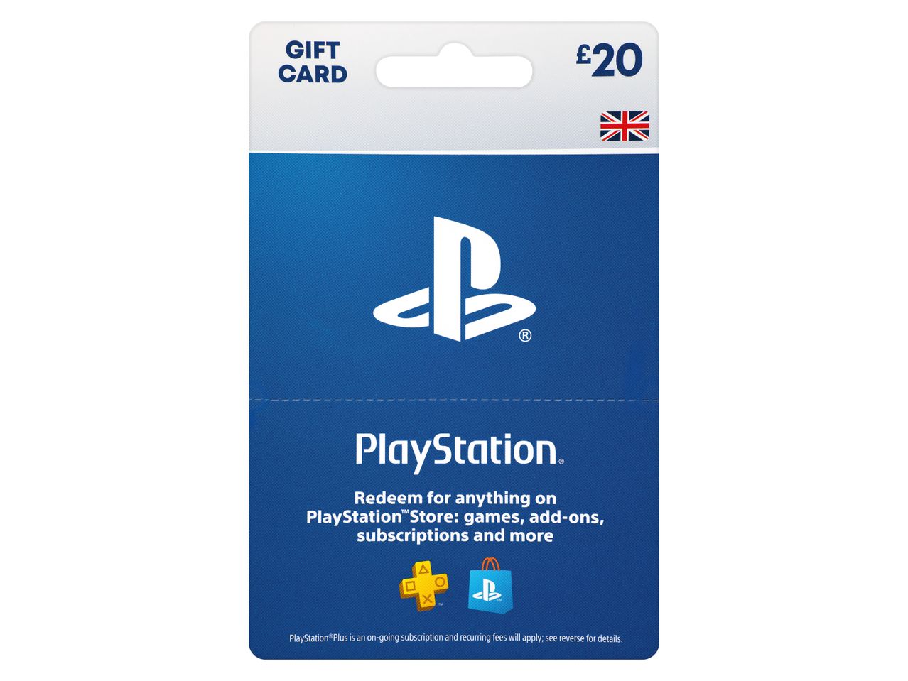 Go to full screen view: £20 Sony Playstation Gift Card - Image 1