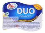Pilos Duo desert z banano in hrustljavimi čokoladnimi kosmiči.