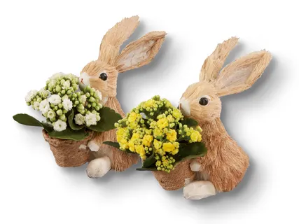 Bepflanzter Osterhase