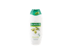 Palmolive Naturals dušo želė „Olive & Milk“ su drėkinamuoju pienu.