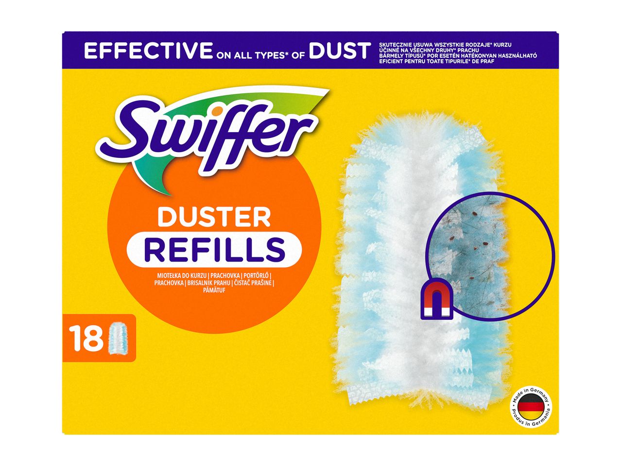 Reîncărcări Swiffer Duster, 18 bucăți.