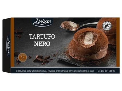 Deluxe Piimajäätis Tartufo