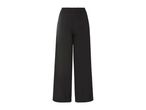 Black wide-leg trousers.