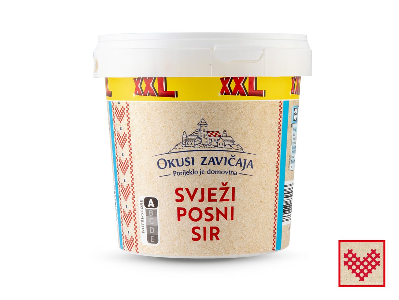 Posni sir od mljekare KXL.