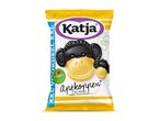 Katja Apekoppen: apen-snoepjes, bananen- en drop smaak.