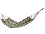 Hamac CRIVIT cu dungi în tonuri de verde și bej