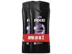 Lot de deux gels douche Axe Black.