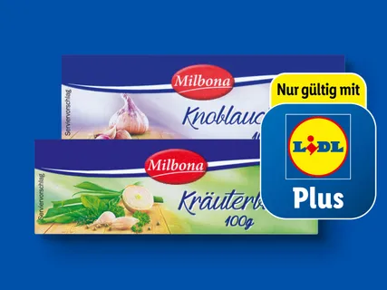 Milbona Kräuter-/Knoblauchbutter