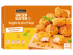 Monissa nuggets de frango sem glúten com panado de cornflakes, embalagem de 300g.