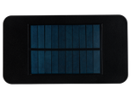 Panou solar mic negru cu celule albastre