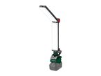 Cordless LED work light with adjustable panels and rechargeable battery pack