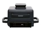 SilverCrest electric grill with digital control panel.