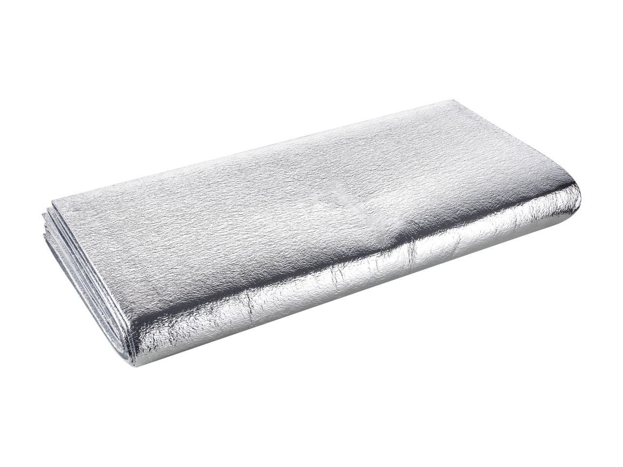 Folded silver thermal insulation material