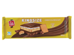 Barra de chocolate Fin Carré Kingsize Choco & Biscuit, 300g, com cacau Fairtrade.