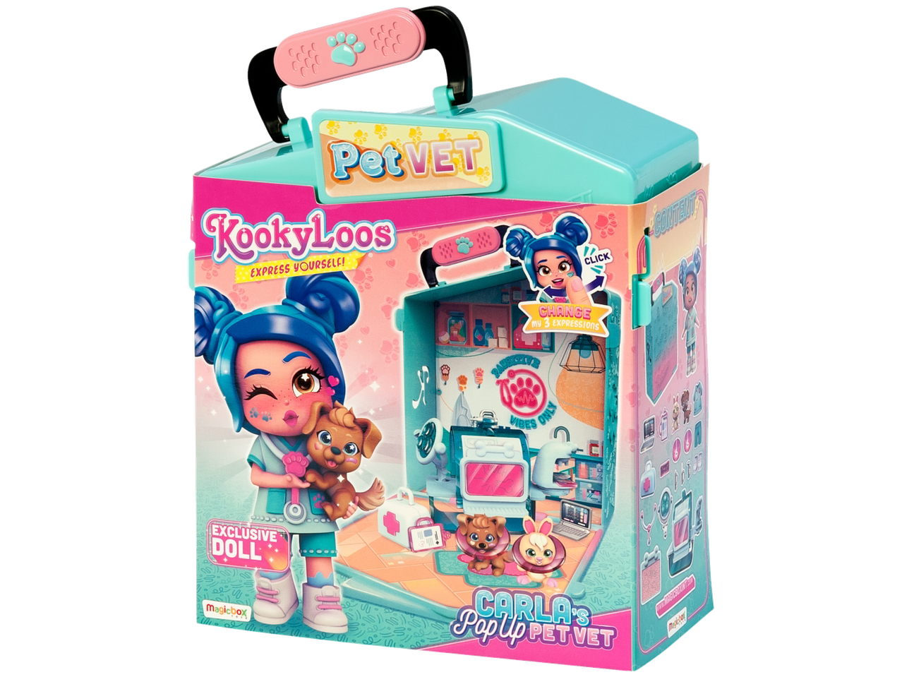 Magicbox TOYS® Zestaw Pop Up z figurką KookyLoos