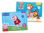 Dva kompleta za izdelavo lizijk z motivi Peppa Pig in Paw Patrol.