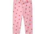 Leggings Capri LUPILU rosa com estampa de morangos