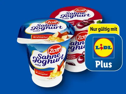 Zott Sahne Joghurt