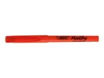 An orange BIC Marking highlighter.