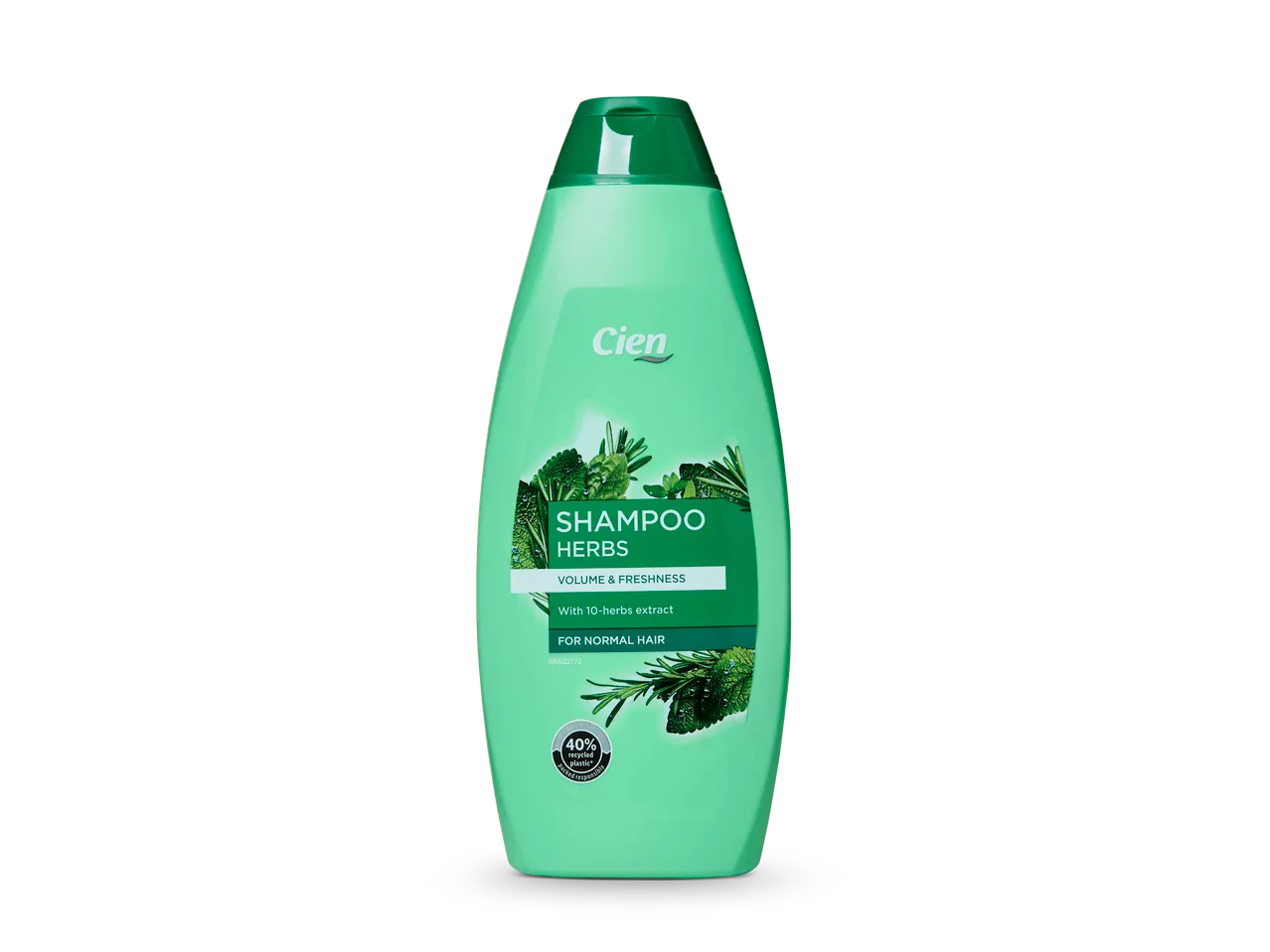 Cien kruidenshampoo voor normaal haar.