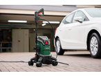 Parkside® 2000W Flexible Pressure Washer with a car in the background.