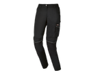 Black PARKSIDE PERFORMANCE® ladies' work trousers with cargo pockets and reflective details.