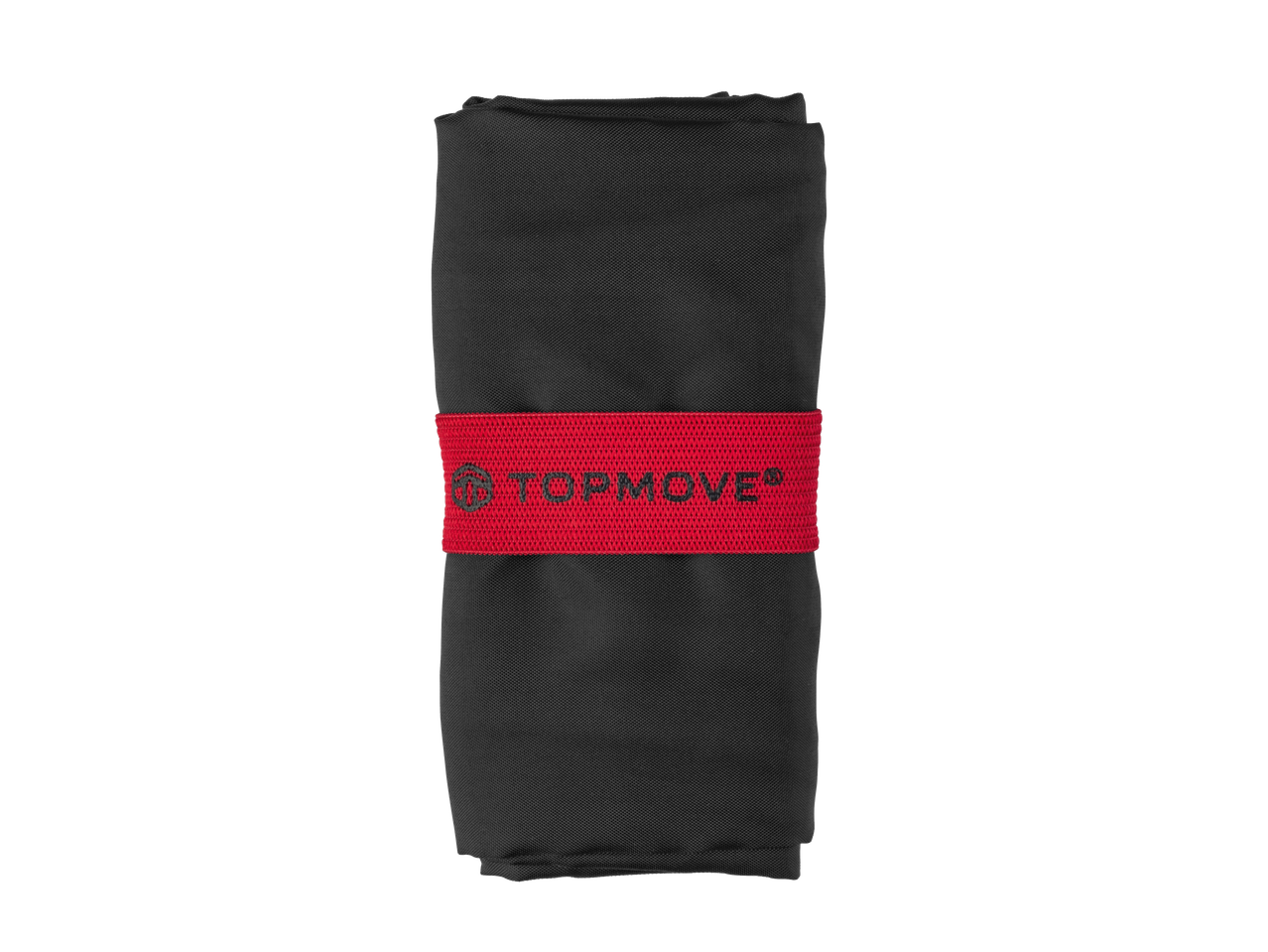 Geantă TopMove din material textil negru.