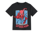 Μαύρο παιδικό t-shirt με Spiderman.