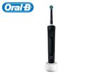 Oral-B electric toothbrush in black with a charging base