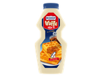 Garrafa McEnnedy Waffle Mix It com waffles e xarope, para 5-6 waffles.