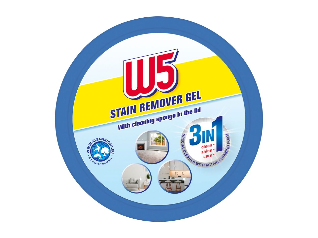W5 Stain Remover Oil: 3-in-1 formula for cleaning various stains.