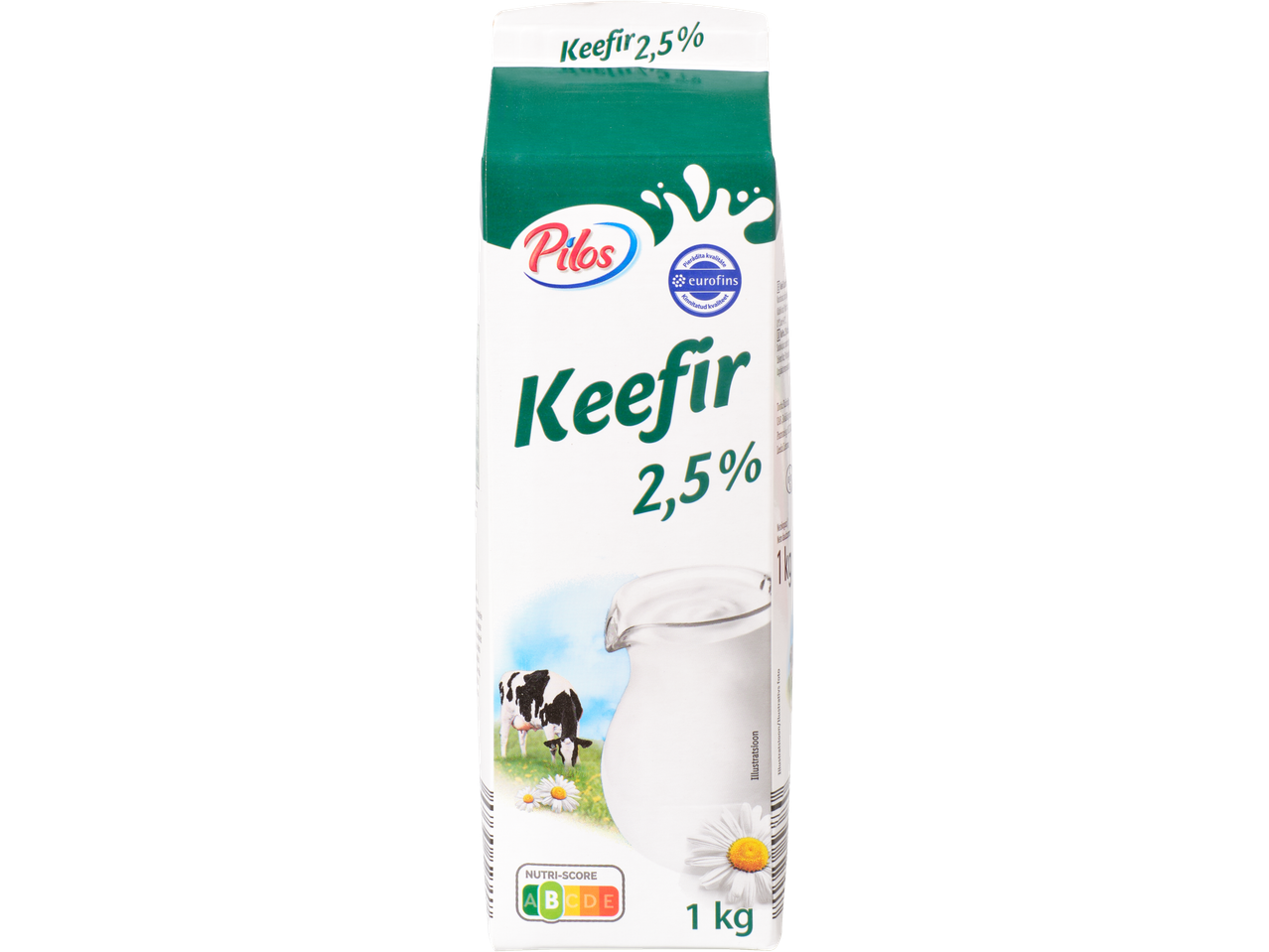 Pilos kefir 2,5%, 1 kg pakend.